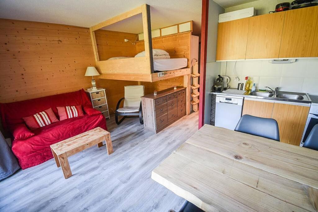 Le Relai S31 - Grand Et Lumineux Studio Avec Coin Montagne 4-6 Pers, Tout Equipe, Avec Wifi, A 30M Des Pistes Avec Un Grand Balcon, Draps Non Compris Saint-Jean-dʼAulps Kültér fotó